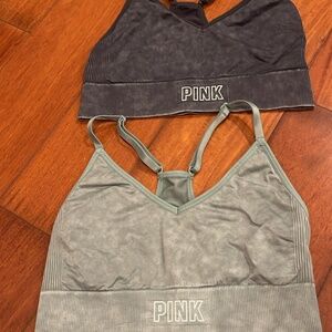 2 Victorias Secret PINK sports bras